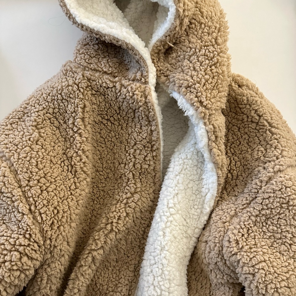 Teddy Bear Reversible Jacket L